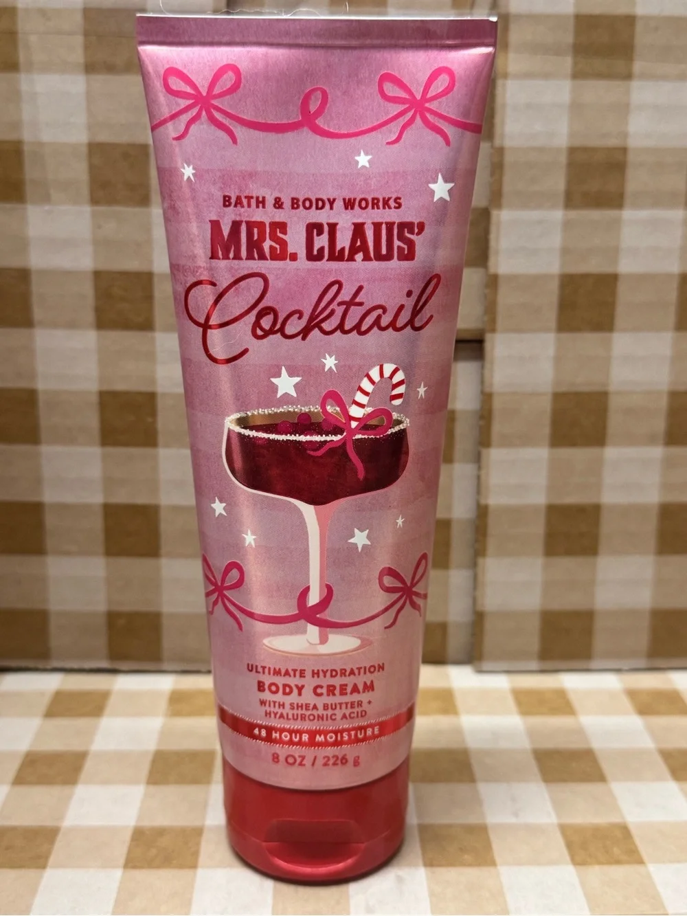 NEW B&BW Mrs. Claus’ Cocktail Ultimate Hydration Body Cream 8 oz